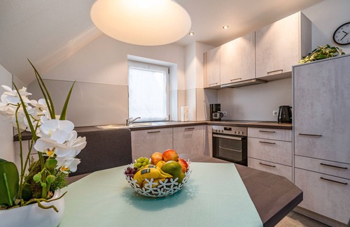 Hagnau Apartamento | Apartamento 'Birnau' con vistas al lago y Wi-Fi
