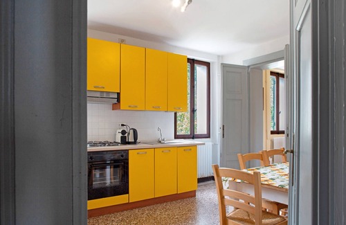 Santa Giustina Apartamento | Apartamento 'Bivai - Glera' con piscina compartida, terraza privada y Wi-Fi