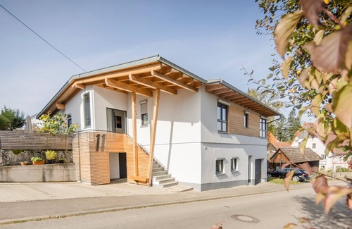 Inzigkofen Apartamento | Apartamento 'Biwak' con terraza privada, jardín compartido y Wi-Fi
