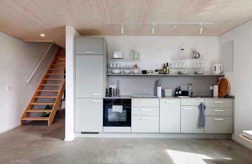 Sigmarszell Apartamento | Apartamento 'Blanc' con vistas a la montaña, balcón y Wi-Fi