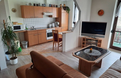 Frauenstein Apartamento | Apartamento 'Börner' con vistas a la montaña y Wi-Fi