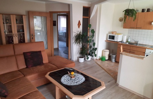 Frauenstein Apartamento | Apartamento 'Börner' con vistas a la montaña y Wi-Fi