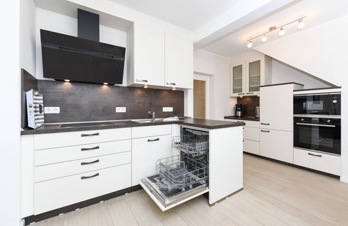 Neuharlingersiel Apartamento | Apartamento "abajo a la izquierda" - "Casa ancla caída"