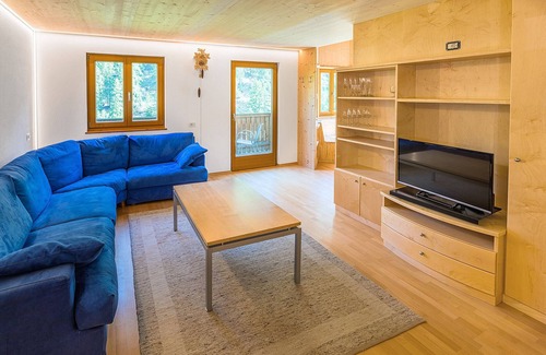 Madonna di Senales Apartamento | Apartamento 'Brugghof Brugg' con vistas a la montaña, balcón y Wi-Fi
