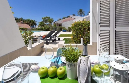 Pasito Blanco Apartamento | Apartamento Bungalow El Ancla en Maspalomas - 4 personas, 2 dormitorios