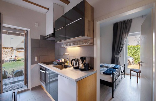 Mechelsdorf Apartamento | Apartamento 'Ferienwohnung 'an Der Ostsee'' con terraza privada, jardín privado y Wi-Fi