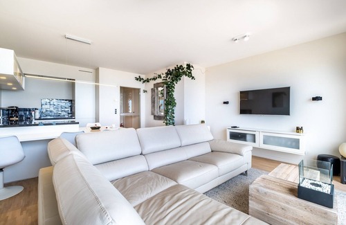 Koksijde-Bad Apartamento | Apartamento en Zeedijk con vista al mar
