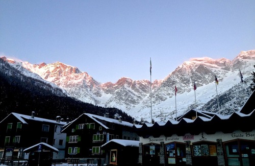Borca Apartamento | Apartamento "Casa Weisstor", con césped y huertas en presencia de Monte Rosa