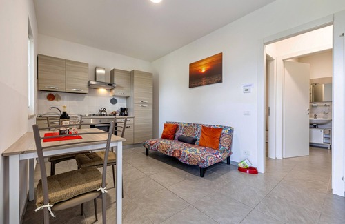 Brenzone sul Garda Apartamento | Apartamento 'Casa Maria' con vistas al lago, jardín privado y Wi-Fi