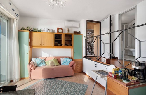 Lavina Apartamento | Apartamento 'Cadorna Fronte Mare' con vistas al mar, Wi-Fi y aire acondicionado