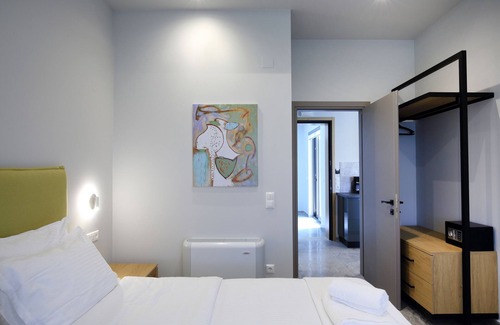 Lefkada Apartamento | Apartment 'Carabella Residence 1' with Mountain View, Wi-Fi and Air Conditioning