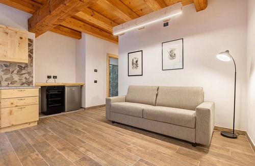 Ville del Monte Apartamento | Apartamento 'Casa Al Mulino 2' con vistas a la montaña, jardín compartido y Wi-Fi