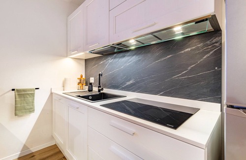 Vigo di Cadore Apartamento | Apartamento 'Casa Fiocco di Neve' con vistas a la montaña, jardín compartido y Wi-Fi