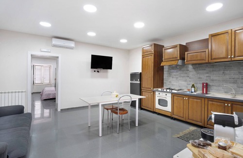 Mount Vesuvius - Pompei Apartamento | Apartamento "Casa Davide" con terraza compartida y Wi-Fi