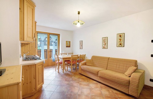 Santa Caterina Valfurva Apartamento | Apartamento 'Casa Michela Trilocale 7' con vistas a la montaña, terraza compartida y Wi-Fi