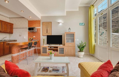 Mogan Apartamento | Apartamento 'Casa Paco' con vistas a la montaña, Wi-Fi rápido, aire acondicionado y terraza