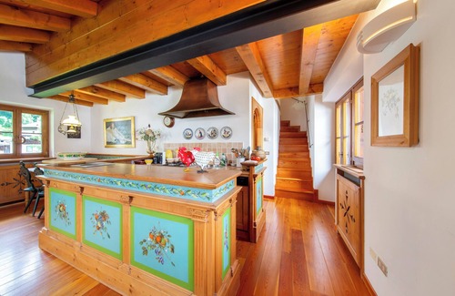 Vodo Cadore Apartamento | Apartamento 'Casa San Giovanni 2 A Vinigo' con vistas a la montaña, balcón y Wi-Fi