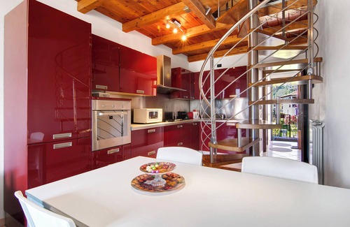Dongo Apartamento | Apartamento 'Casa Vacanze Vigna Del Lago' con vistas al lago, piscina compartida y Wi-Fi