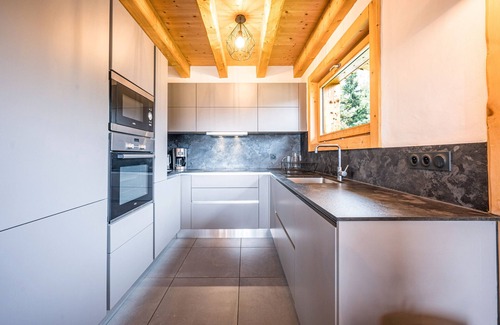 Les Saisies Apartamento | Apartamento 'Chalet B - o Saisies' con vistas a la montaña, balcón y Wi-Fi