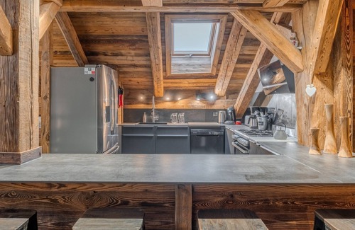Abondance Apartamento | Apartamento 'Chalet Cépage - 14 Pers' con vistas a la montaña, terraza privada y Wi-Fi