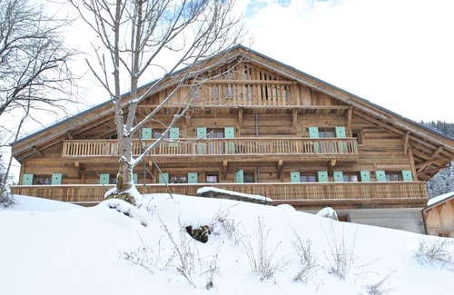 Abondance Apartamento | Apartamento 'Chalet Cépage - 14 Pers' con vistas a la montaña, terraza privada y Wi-Fi