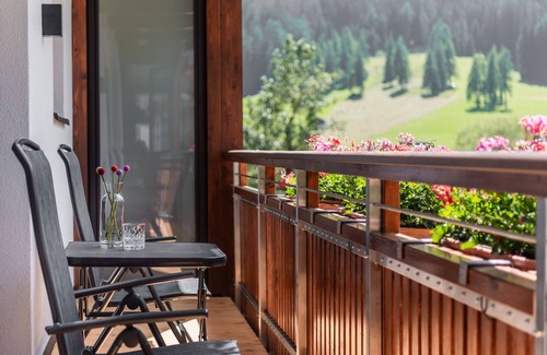 Sesto Apartamento | Apartamento 'Chalet Rudla B para 4 personas' con vistas a la montaña, jardín comunitario y Wi-Fi