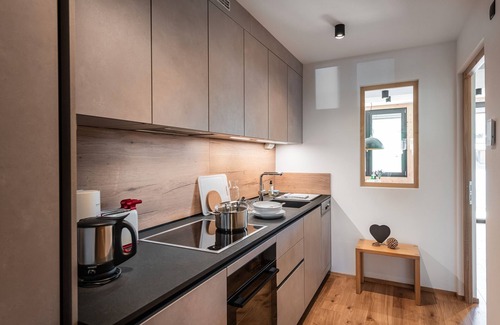 Sesto Apartamento | Apartamento 'Chalet Rudla para 2 personas' con vistas a la montaña, jardín comunitario y wifi