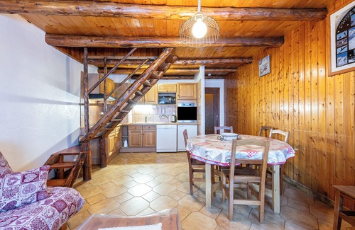 Bonneval-sur-Arc Apartamento | Apartamento 'Chamois' con vistas a la montaña, balcón y Wi-Fi