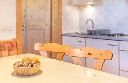 La Valle Apartamento | Apartamento Ciasa Raut App Valüz con vistas a la montaña, jardín y Wi-Fi