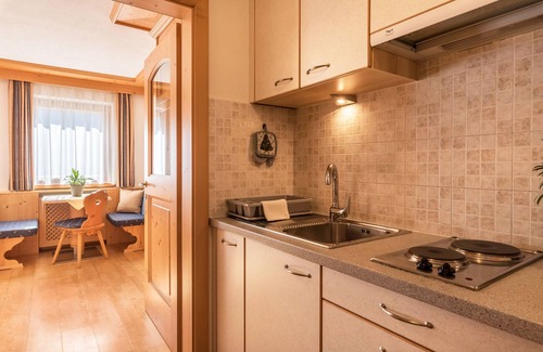 La Valle Apartamento | Apartamento Ciasa Raut App Santa Berbura con vistas a la montaña, balcón y Wi-Fi
