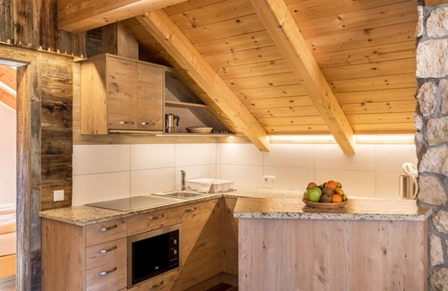La Valle Apartamento | Apartamento Ciasa Raut Suite Ramei con vistas a la montaña, jardín y Wi-Fi