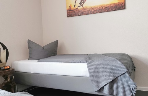Mühlhausen Apartamento | Apartamento "City-Apartments Fewo Kapstadt" con piscina, jardín y Wi-Fi