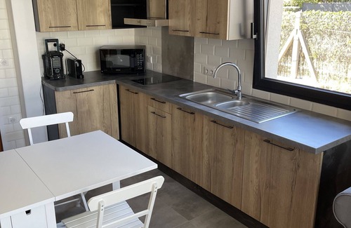 Gujan-Mestras Apartamento | Apartamento-Confortable-Baño con bañera-Terraza-Meublée de tourisme