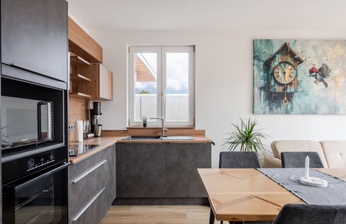 Oberkirch Apartamento | Apartment 'Corner 28' with Mountain View, Private Terrace and Wi-Fi