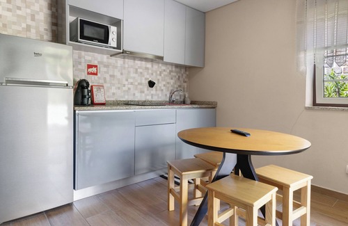 Vilar da Veiga Apartamento | Apartamento 'D' con vistas a la montaña, Wi-Fi y aire acondicionado