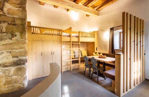 Fie allo Sciliar Apartamento | Apartamento "Daimlhof Ferienwohnung Schlernstein" con vistas a la montaña, jardín, balcón y Wi-Fi