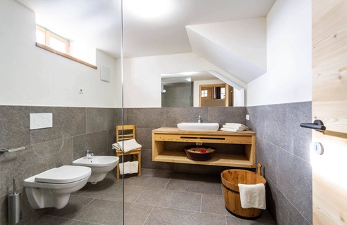 Fie allo Sciliar Apartamento | Apartamento "Daimlhof Ferienwohnung Schlernstein" con vistas a la montaña, jardín, balcón y Wi-Fi