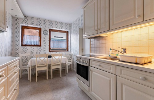 Lohe-Rickelshof Apartamento | Apartamento 'Ferienwohnung Davio' con terraza privada, jardín privado y Wi-Fi