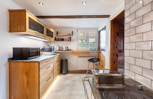 Bernau Apartamento | Apartamento 'Kaiserberg' con vistas a la montaña, terraza compartida y Wi-Fi
