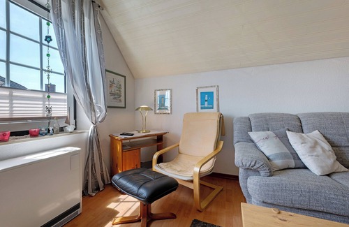 Friedrichskoog-Spitze Apartamento | Apartamento 'Watt' con balcón