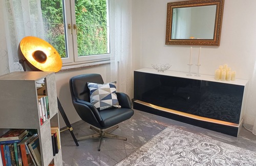 Neunkirchen am Brand Apartamento | Apartamento 'Wohlfühloase Ermreuth' con vistas a la montaña, piscina privada y Wi-Fi