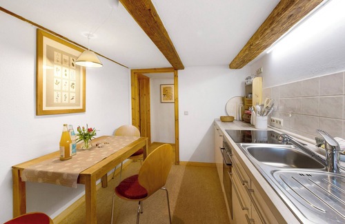 Veckenstedt Apartamento | Apartamento 'Gartenfreude' con terraza compartida, jardín privado y Wi-Fi
