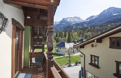 Konigssee Apartamento | Apartamento Hoher Göll, de 2 a 4 personas, 125 m², 2 dormitorios separados, sala de estar con instalaciones para dormir, ducha y bañera