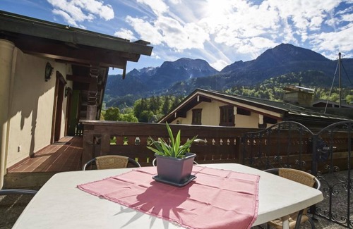 Konigssee Apartamento | Apartamento Hoher Göll, de 2 a 4 personas, 125 m², 2 dormitorios separados, sala de estar con instalaciones para dormir, ducha y bañera
