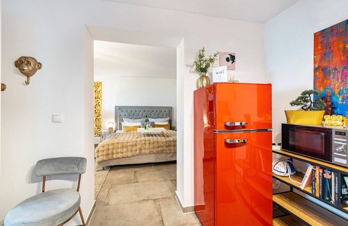 Duisburg Sud Apartamento | Apartamento 'Deluxe Appartement Mit Terrasse' con terraza compartida y Wi-Fi