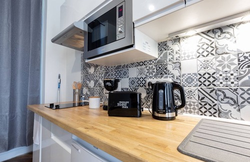 Saint-Quentin Apartamento | Apartamento-De Lujo-Baño en la habitacion-Terraza