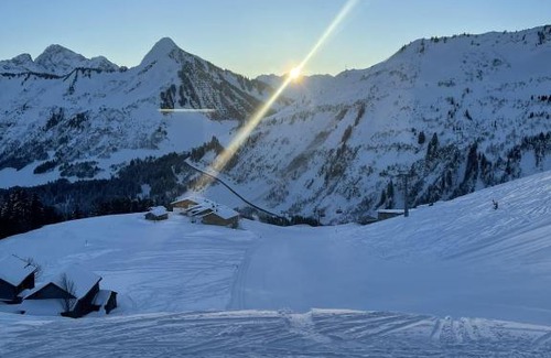 Damuels Apartamento | Apartment direkt an der Piste