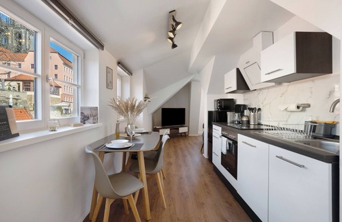 Meissen Apartamento | Apartamento 'Domblick Deluxe' con Wi-Fi