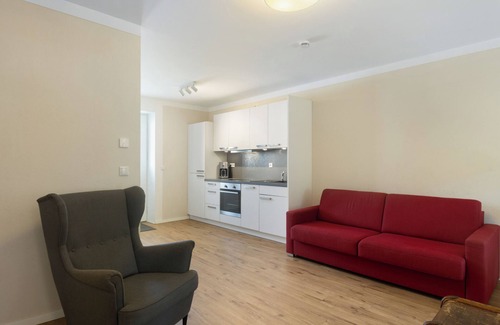 Balve Apartamento | Apartamento 'Donnerhall' con terraza privada, jardín compartido y Wi-Fi