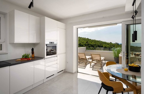 Rabac Apartamento | Apartment Dora Mar with spectacular seaview